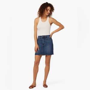 Joe’s High Rise‎ Denim Mini Skirt Size 29 Mid Blue Wash Women’s Stretch